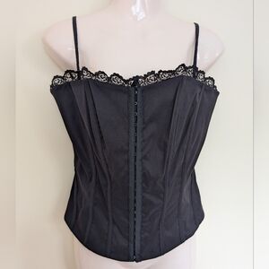 Vintage Mexx Corset Bustier Black 10